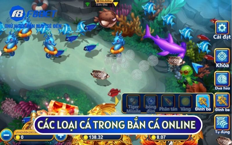 cac loai ca trong ban ca online 1